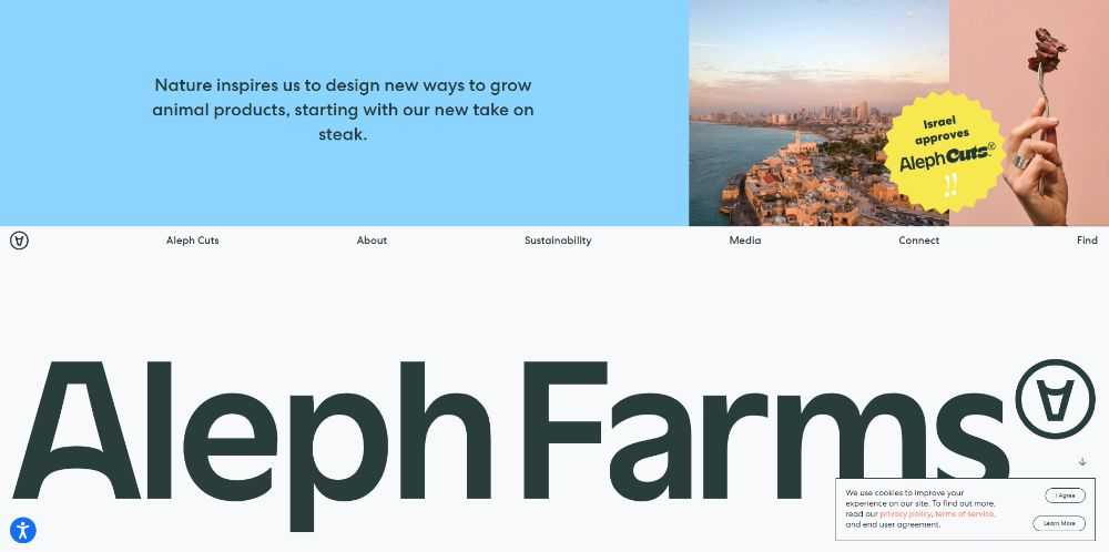 Aleph Farms Screenshot